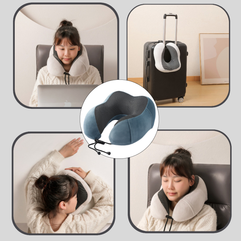 U Shaped Memory Foam Neck Pill - Travel Accessories Pillow recension och pris