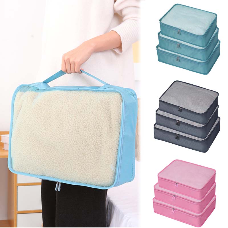 1/3pcs Travel Compressible Pac - Travel Packing Cube recension och pris