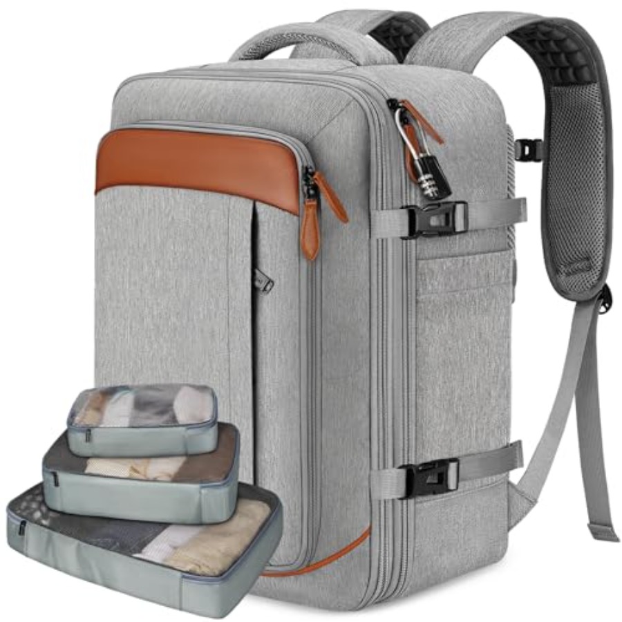 Carry on Backpack, Flight Appr - Travel Packing Cube recension och pris