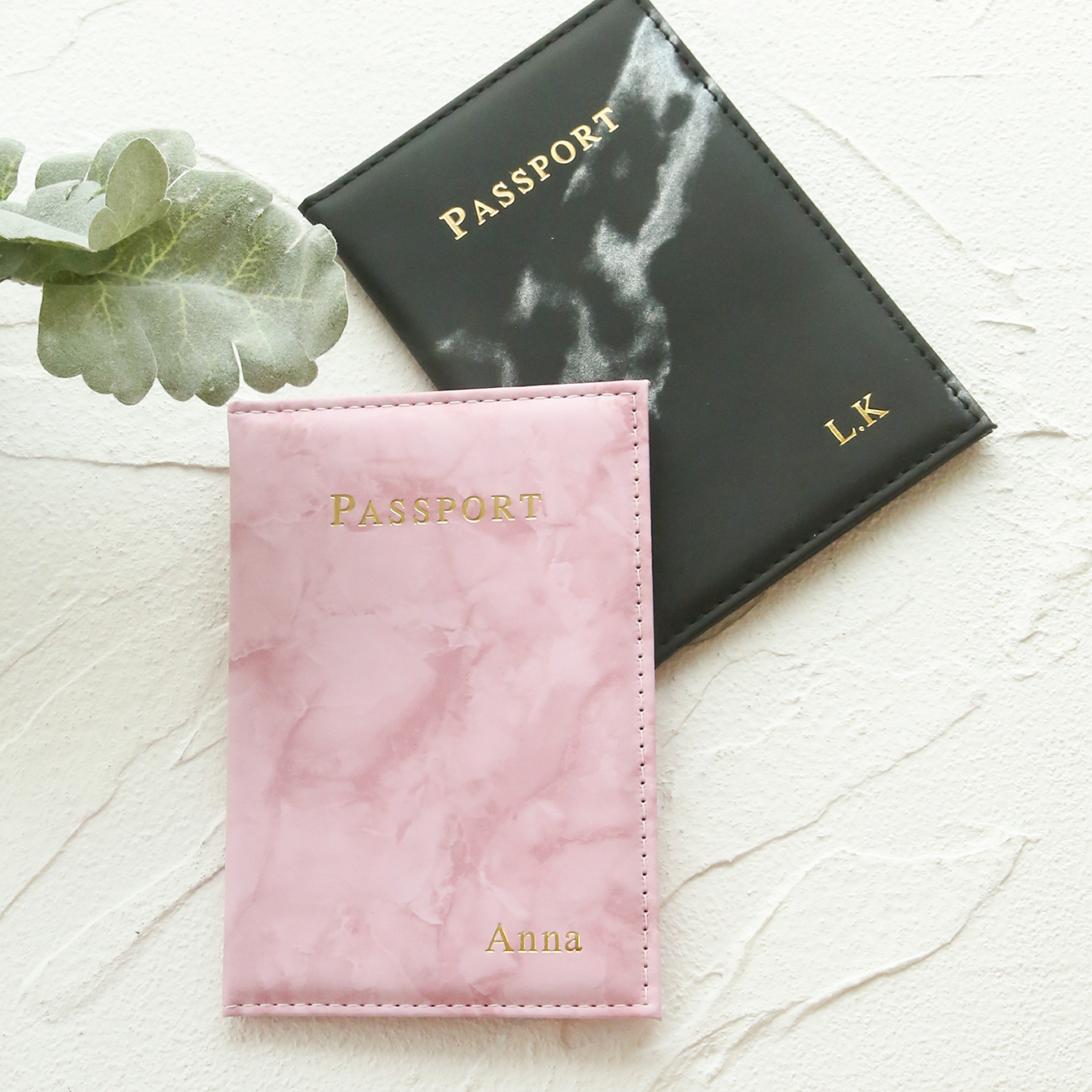 2PCS Custom Couple Passport Ho - Travel Accessories Gear recension och pris