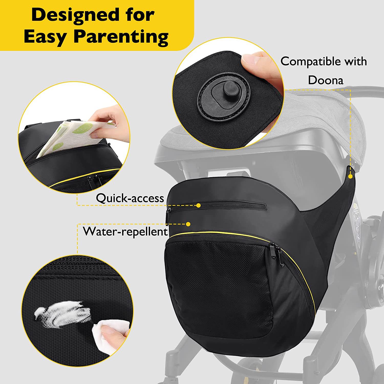baby stroller storage bag Baby - Travel Accessories For 3 Year Old recension och pris