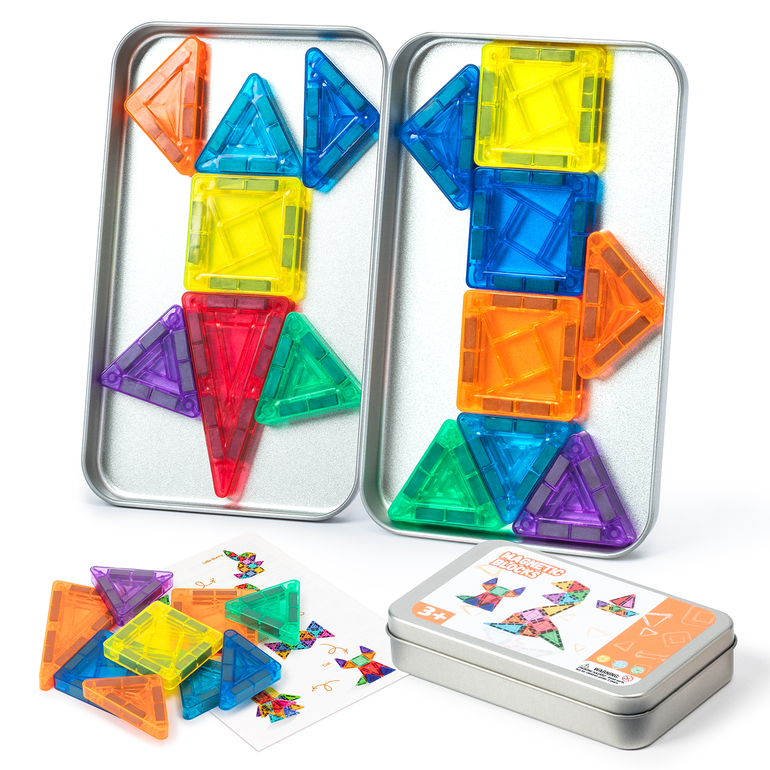 42P/60P Mini Magnetic Tiles Bu - Mini Iron Travel recension och pris