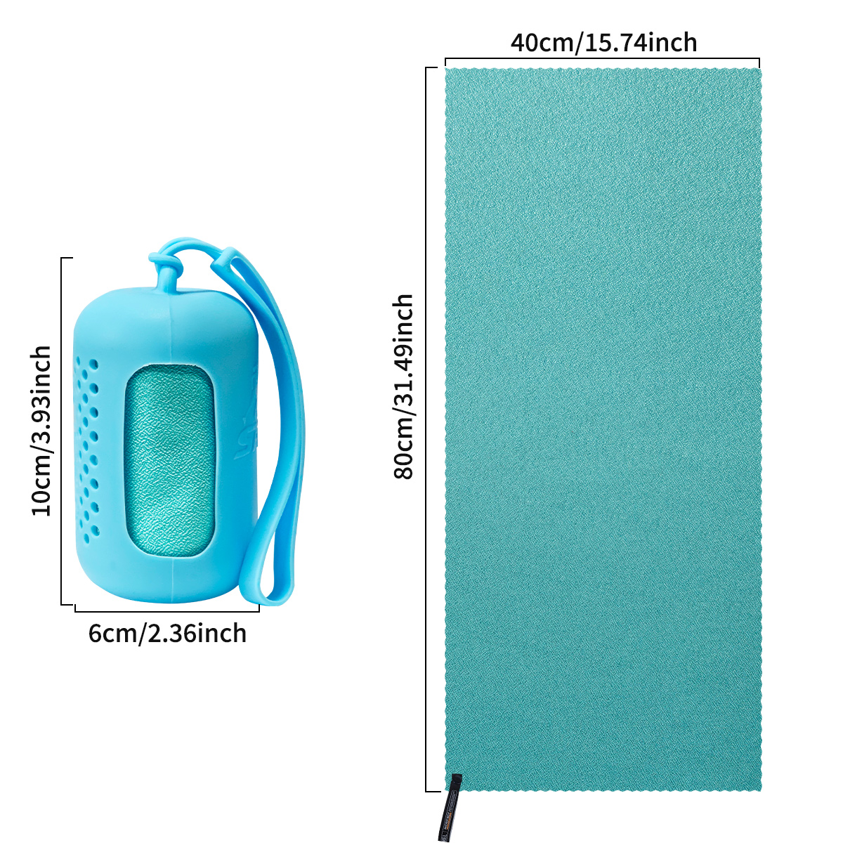 Silicone Travel Quick Dry Towe - Travel Towel Quick Dry recension och pris