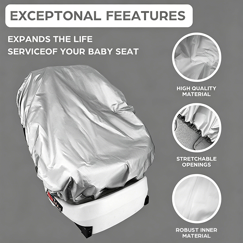 1PC Baby Car Seat Sun Shade Co - Travel Accessories For 3 Year Old recension och pris