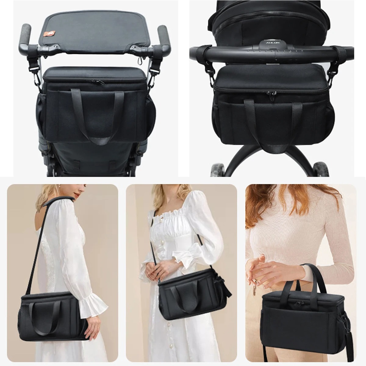 Stroller Organizer Bags Mummy  - Travel Accessories For 3 Year Old recension och pris