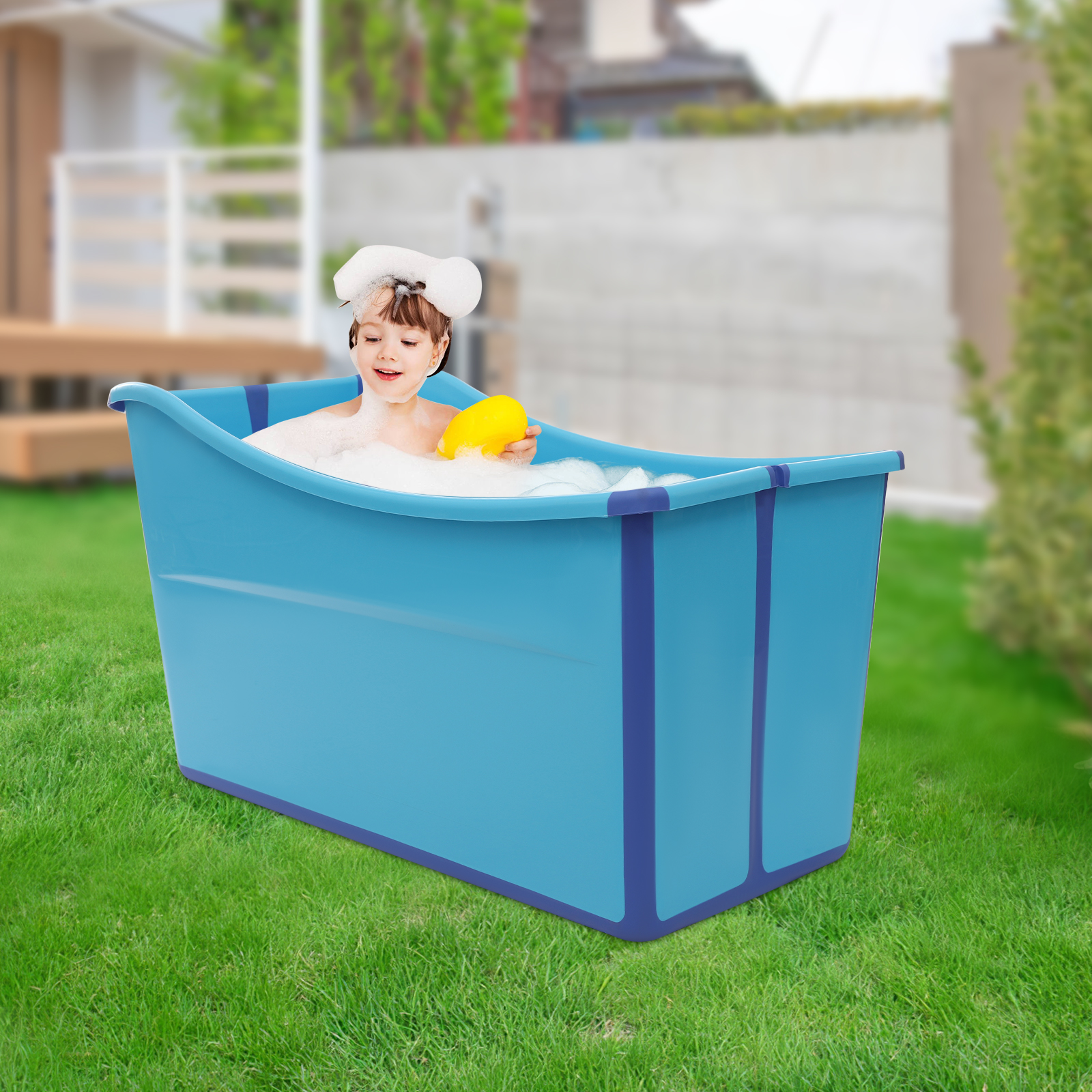 Large Foldable Bathtub for Adu - Travel Accessories For 3 Year Old recension och pris