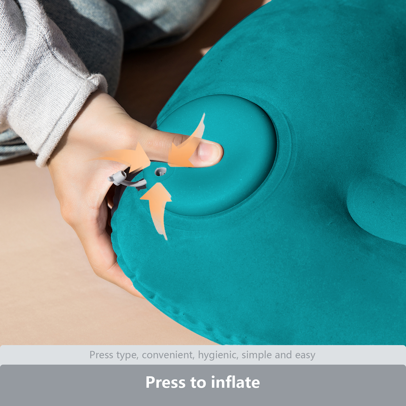 BISINNA Camping Inflatable Pil - Travel Accessories Pillow recension och pris
