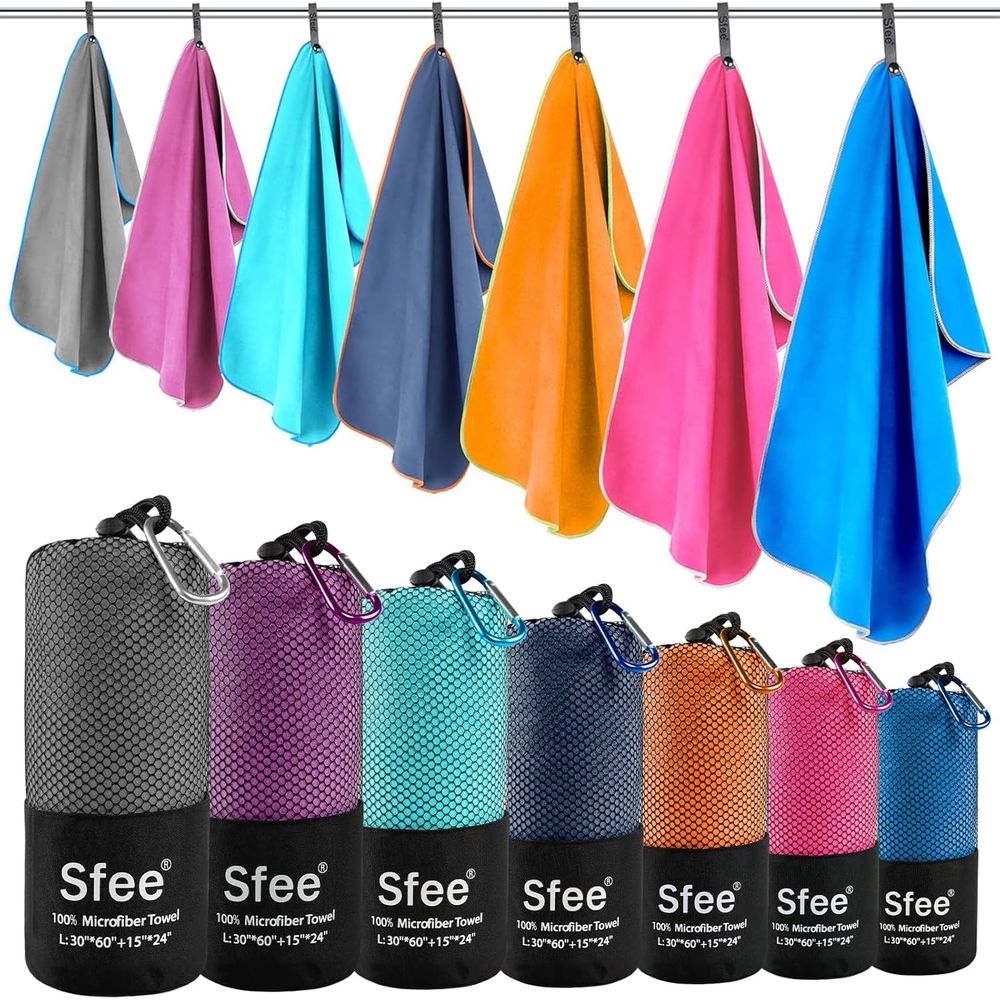 Compact Large Absorbent Travel - Travel Towel Quick Dry recension och pris