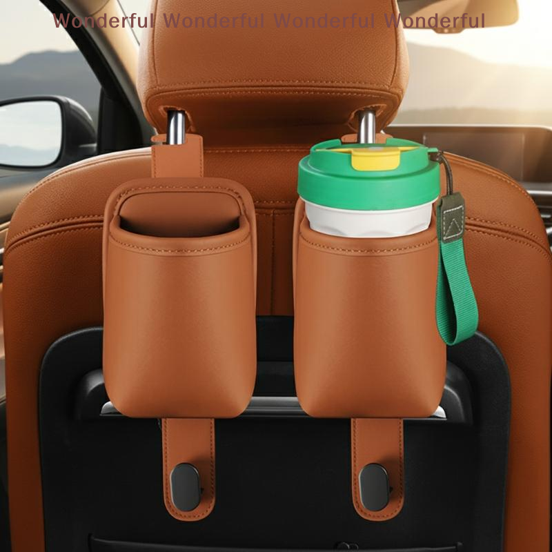 Premium Car Seat Back Cup Hold - Travel Accessories Car recension och pris