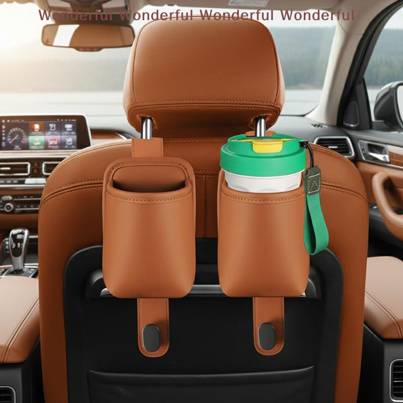 Premium Car Seat Back Cup Hold - Travel Accessories Car recension och pris