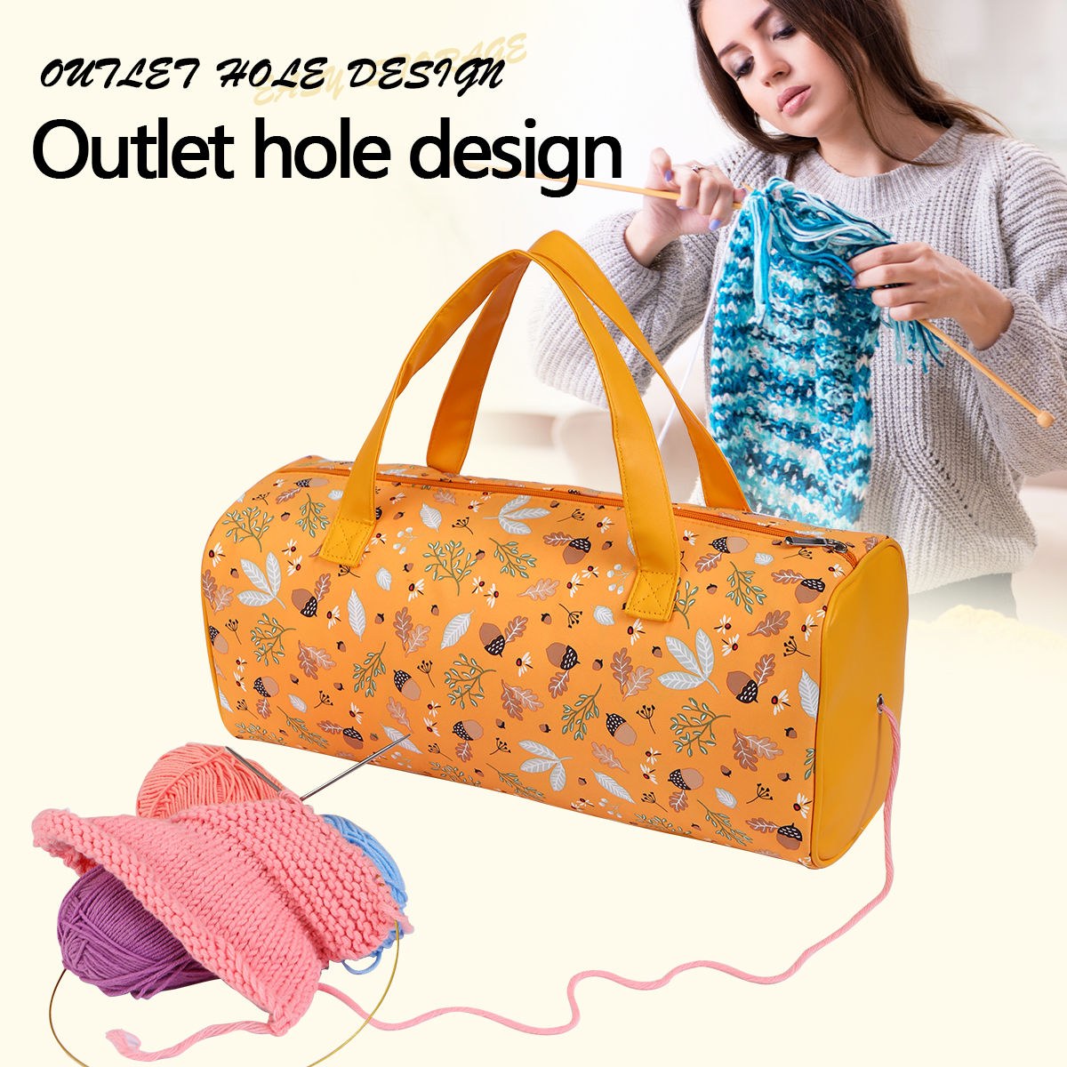Portable Yarn Crochet Hooks St - Travel Accessories To Sew recension och pris