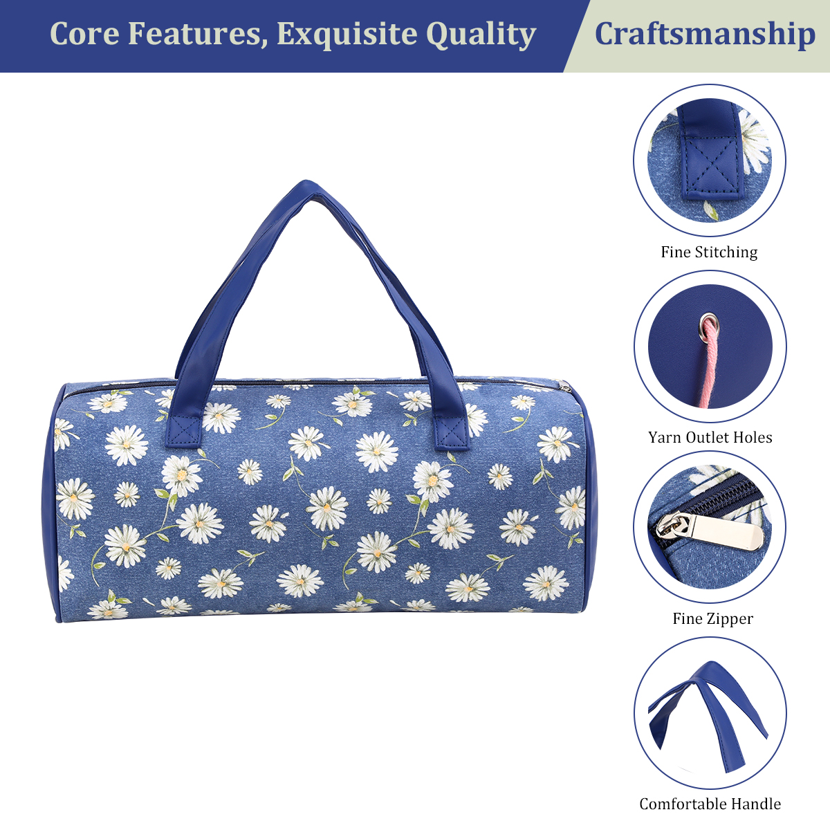 Portable Yarn Crochet Hooks St - Travel Accessories To Sew recension och pris