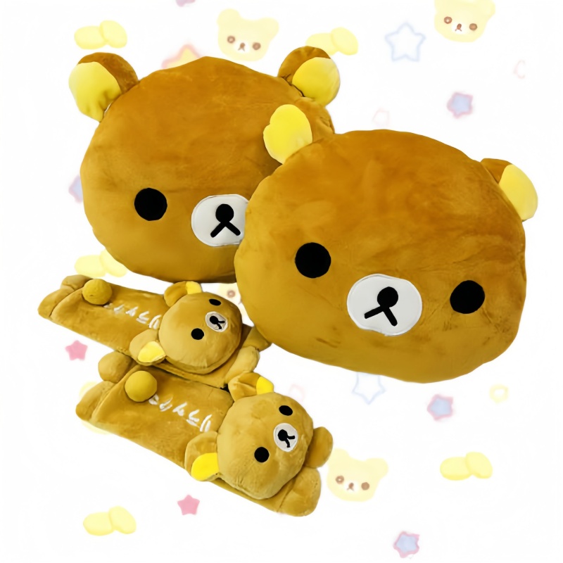 Kawaii Rilakkuma Soft Bear Stu - Travel Accessories Pillow recension och pris