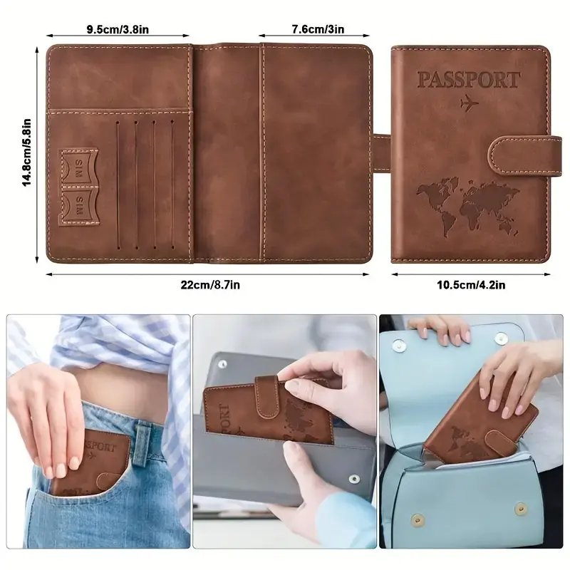 Unisex RFID Blocking Travel Pa - Travel Accessories Designer recension och pris