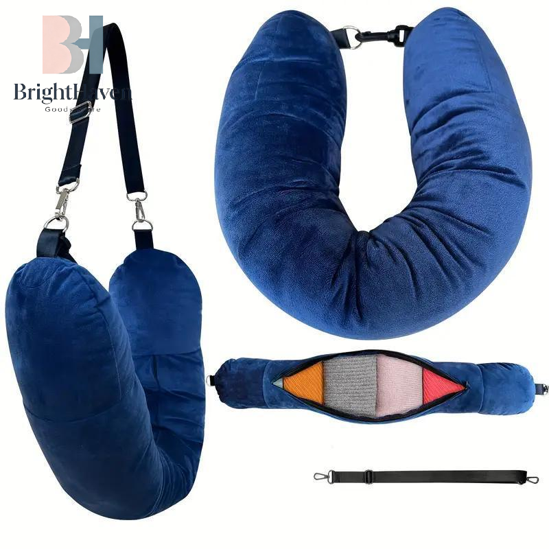 Travel Neck Pillow With Fillab - Travel Accessories Pillow recension och pris