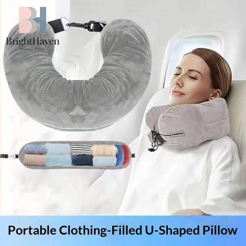 Travel Neck Pillow With Fillab - Travel Accessories Pillow recension och pris