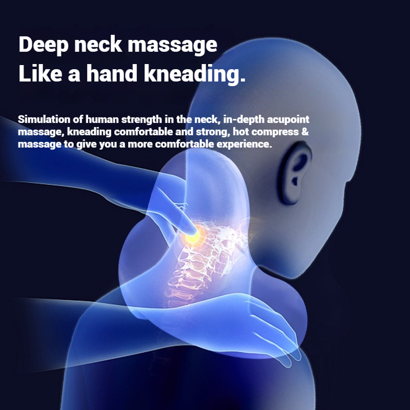 Cervical Massage Music Noise-C - Travel Accessories Pillow recension och pris